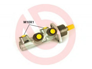 BREMBO M 23 050 pagrindinis cilindras, stabdžiai 
 Stabdžių sistema -> Pagrindinis stabdžių cilindras
77362404, 010834, 24212017453, 0204123636