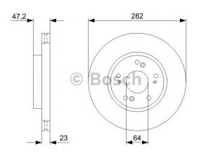 BOSCH 0 986 479 364 stabdžių diskas 
 Dviratė transporto priemonės -> Stabdžių sistema -> Stabdžių diskai / priedai
45251-S7A-E10, 45251-SMG-E31, 45251-SMG-G10