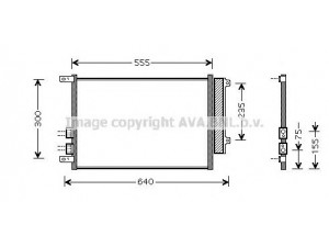 AVA QUALITY COOLING AL5088 kondensatorius, oro kondicionierius