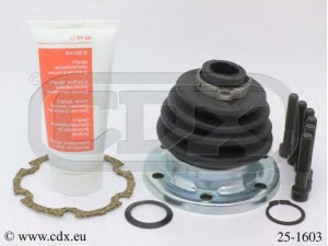 CDX 25-1603 gofruotoji membrana, kardaninis velenas 
 Ratų pavara -> Gofruotoji membrana