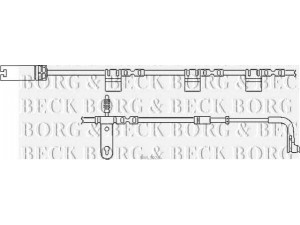 BORG & BECK BWL3028 įspėjimo kontaktas, stabdžių trinkelių susidėvėjimas
34 35 6 773 017, 34 35 6 783 230