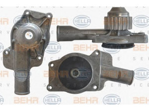 HELLA 8MP 376 800-661 vandens siurblys 
 Aušinimo sistema -> Vandens siurblys/tarpiklis -> Vandens siurblys
1 053 055, 1 126 041, 5 013 320