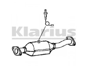 KLARIUS 311859 katalizatoriaus keitiklis 
 Išmetimo sistema -> Katalizatoriaus keitiklis
1381634, 1429404, 1517948