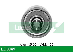 LUCAS ENGINE DRIVE LD0949 įtempiklio skriemulys, paskirstymo diržas