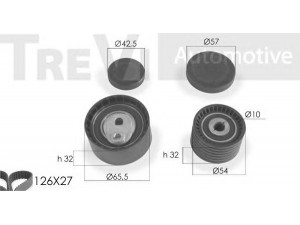 TREVI AUTOMOTIVE KD1214 paskirstymo diržo komplektas 
 Techninės priežiūros dalys -> Papildomas remontas
7701472696