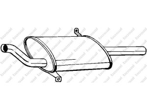 BOSAL 145-033 galinis duslintuvas 
 Išmetimo sistema -> Duslintuvas
20100-53A02, 20100-53A11, 20100-53A12