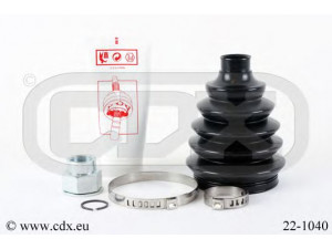 CDX 22-1040 gofruotoji membrana, kardaninis velenas 
 Ratų pavara -> Gofruotoji membrana