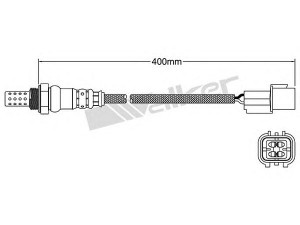 WALKER PRODUCTS 250-24849 lambda jutiklis 
 Išmetimo sistema -> Jutiklis/zondas
39210 02900, 39210 2B000, 3921003020