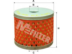MFILTER DE 685 kuro filtras 
 Techninės priežiūros dalys -> Papildomas remontas
5414362, 5414632, 5008 885, 5012 045