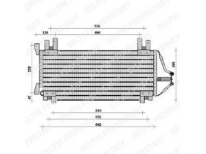 DELPHI TSP0225060 kondensatorius, oro kondicionierius 
 Oro kondicionavimas -> Kondensatorius
7700 773 790, 7700 782 518, 7700 791 009