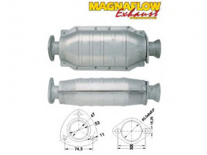 MAGNAFLOW 83006 katalizatoriaus keitiklis 
 Išmetimo sistema -> Katalizatoriaus keitiklis
18160P1KE01