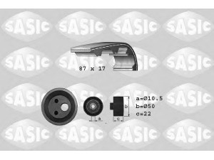 SASIC 1754006 paskirstymo diržo komplektas 
 Techninės priežiūros dalys -> Papildomas remontas
1680600QA9, 1680600QAT, 7701477013