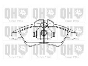 QUINTON HAZELL BP867 stabdžių trinkelių rinkinys, diskinis stabdys 
 Techninės priežiūros dalys -> Papildomas remontas
002 420 3920, 002 420 9920, 2D0 698 151
