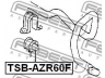 FEBEST TSB-AZR60F skersinio stabilizatoriaus įvorių komplektas 
 Ašies montavimas/vairavimo mechanizmas/ratai -> Stabilizatorius/fiksatoriai -> Sklendės
48815-28170