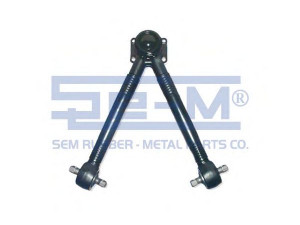 SEM LASTIK 8957 vikšro valdymo svirtis 
 Ašies montavimas/vairavimo mechanizmas/ratai -> Valdymo svirtis/pasukamosios svirties sujungimas -> Vairo trauklės (valdymo svirtis, išilginis balansyras, diago
81.43270.6056