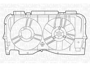 MAGNETI MARELLI 069422371010 ventiliatorius, radiatoriaus 
 Aušinimo sistema -> Oro aušinimas
1253.03, 1254.43, 1308.E9