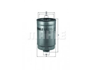 KNECHT KC 181 kuro filtras 
 Filtrai -> Kuro filtras
46793815, 60816778, 9949179, 9951271