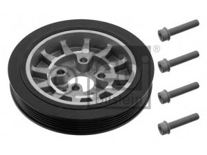 FEBI BILSTEIN 36344 skriemulys, alkūninis velenas 
 Diržinė pavara -> Dirželio skriemulys
028 105 243 AC, 028 105 243 AC S2