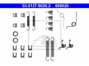 ATE 03.0137-9020.2 priedų komplektas, stabdžių trinkelės 
 Stabdžių sistema -> Būgninis stabdys -> Dalys/priedai
77 01 010 665
