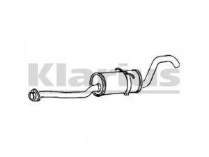 KLARIUS VO225A vidurinis duslintuvas
1271377, 12713772, 3514719, 35147198