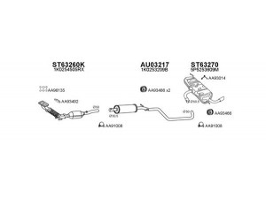 VENEPORTE 630275 išmetimo sistema 
 Išmetimo sistema -> Išmetimo sistema, visa
