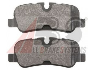 A.B.S. 37766 stabdžių trinkelių rinkinys, diskinis stabdys 
 Techninės priežiūros dalys -> Papildomas remontas
LR015519