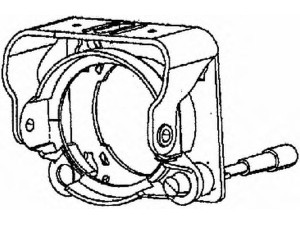 HELLA 8HG 153 152-001 laikiklis; pagrindas, darbinė šviesa; laikiklis, rūko žibintas
0417299-00, 82.25140-0038, 957 540 04 40