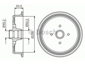 BOSCH 0 986 477 160 stabdžių būgnas 
 Stabdžių sistema -> Būgninis stabdys -> Stabdžių būgnas
443 501 615, 443 501 615 A, 431 501 615