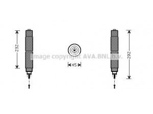 AVA QUALITY COOLING BWD078 džiovintuvas, oro kondicionierius 
 Oro kondicionavimas -> Džiovintuvas
64506917489, JRJ100410