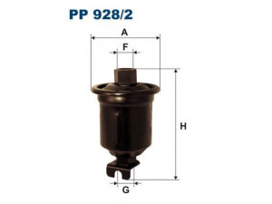 FILTRON PP928/2 kuro filtras 
 Techninės priežiūros dalys -> Papildomas remontas
T103017