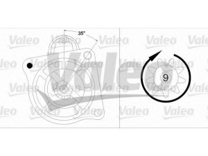 VALEO 458192 starteris 
 Elektros įranga -> Starterio sistema -> Starteris
004711699, 004719664, 4711699, 4719664