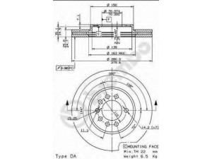 BREMBO 09.7629.10 stabdžių diskas 
 Dviratė transporto priemonės -> Stabdžių sistema -> Stabdžių diskai / priedai
569060, 569066, 9117678, 90539466