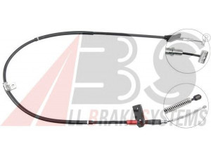 A.B.S. K18748 trosas, stovėjimo stabdys 
 Stabdžių sistema -> Valdymo svirtys/trosai
54401M79G00