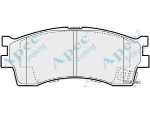 APEC braking PAD1160 stabdžių trinkelių rinkinys, diskinis stabdys 
 Techninės priežiūros dalys -> Papildomas remontas
3328ZAK2N1, 3328ZK9D0, FDC0058115
