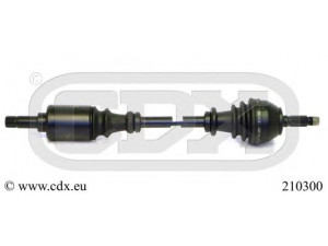 CDX 210300 kardaninis velenas 
 Ratų pavara -> Kardaninis velenas