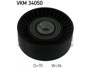 SKF VKM 34050 kreipiantysis skriemulys, V formos rumbuotas diržas 
 Diržinė pavara -> V formos rumbuotas diržas/komplektas -> Laisvasis/kreipiamasis skriemulys
1387066, 4S7Q 19A216 JA, 30777354