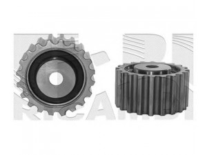 CALIBER 56965 įtempiklio skriemulys, paskirstymo diržas 
 Techninės priežiūros dalys -> Papildomas remontas
M864049, M865078, MD865078, 4401489