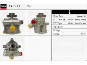 DELCO REMY DSP500 hidraulinis siurblys, vairo sistema 
 Vairavimas -> Vairo pavara/siurblys
044 145 157 A, 044 145 157 AX