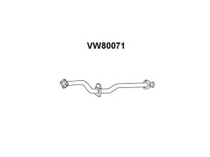 VENEPORTE VW80071 išleidimo kolektorius
075253101B