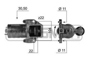 MESSMER 220408 starteris 
 Elektros įranga -> Starterio sistema -> Starteris
1057661, 1085273, 4X4U-11000-AA