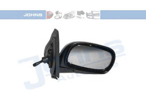 JOHNS 27 05 38-1 išorinis veidrodėlis 
 Kėbulas -> Liukai/stogai/durys/stoglangis/sulankstomas stogas -> Durys/dalys
96301 5F110, 96301 5F361