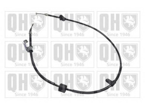 QUINTON HAZELL BC4040 trosas, stovėjimo stabdys 
 Stabdžių sistema -> Valdymo svirtys/trosai
50 500 557, 50 505 370, 50 500 557