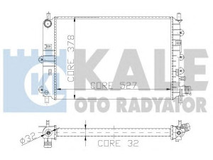 KALE OTO RADYATÖR 103500 radiatorius, variklio aušinimas 
 Aušinimo sistema -> Radiatorius/alyvos aušintuvas -> Radiatorius/dalys
1664043, 1664073, 1664634, 1668905