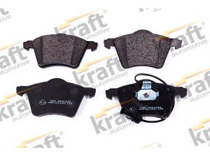 KRAFT AUTOMOTIVE 6000328 stabdžių trinkelių rinkinys, diskinis stabdys 
 Techninės priežiūros dalys -> Papildomas remontas
1151377, 1201124, 1237132, 1M21 2K021 BA