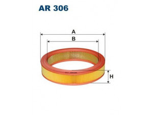 FILTRON AR306 oro filtras 
 Techninės priežiūros dalys -> Techninės priežiūros intervalai
404, 6149393, 87YF9601AA, 25062314