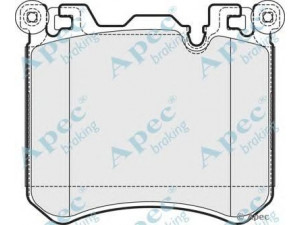 APEC braking PAD1738 stabdžių trinkelių rinkinys, diskinis stabdys 
 Techninės priežiūros dalys -> Papildomas remontas
34114073048, 34116789079, 34116793643