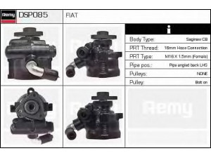 DELCO REMY DSP085 hidraulinis siurblys, vairo sistema 
 Vairavimas -> Vairo pavara/siurblys
46410955