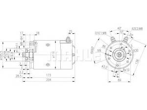 MAHLE ORIGINAL MM 256 elektrovariklis
50028566