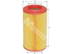 MFILTER A 843 oro filtras 
 Techninės priežiūros dalys -> Techninės priežiūros intervalai
1349042080, 1444-QT, 1444-QV