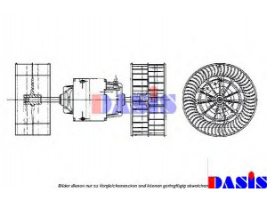 AKS DASIS 741310N vidaus pūtiklis 
 Šildymas / vėdinimas -> Orpūtė/dalys
1298200642, 1298209042, A1298200642